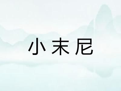 小末尼