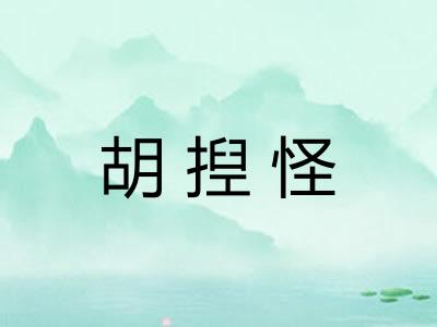 胡揑怪