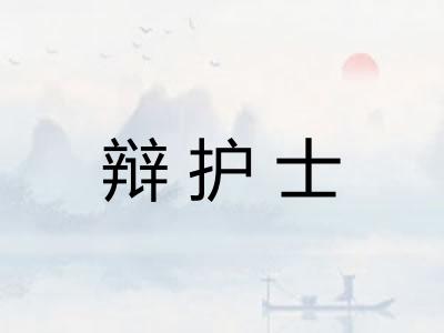 辩护士