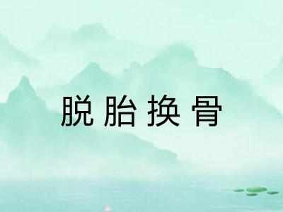脱胎换骨
