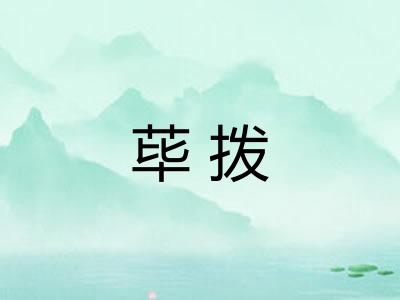 荜拨