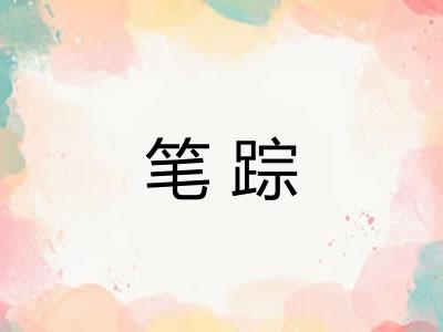 笔踪
