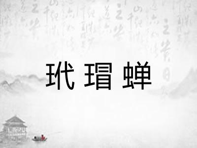 玳瑁蝉