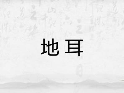 地耳