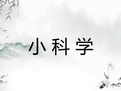 小科学
