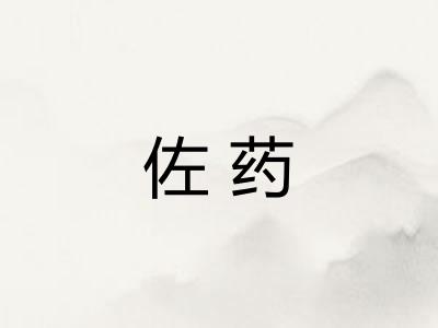 佐药