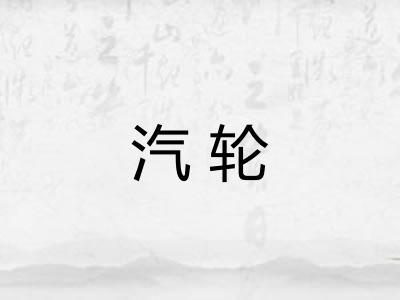 汽轮
