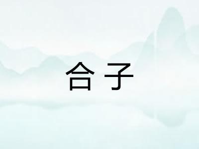 合子
