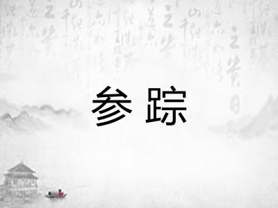 参踪