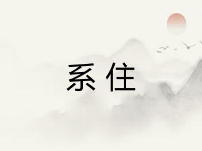 系住