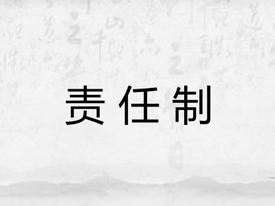 责任制