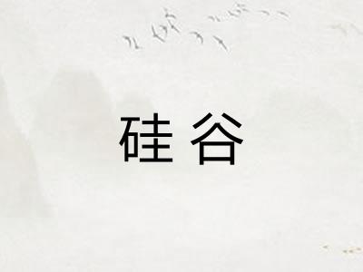 硅谷