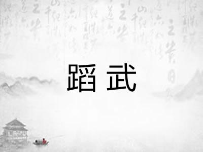 蹈武