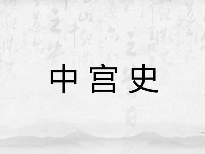 中宫史