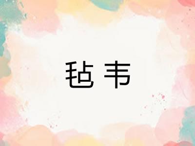 毡韦