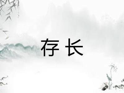 存长