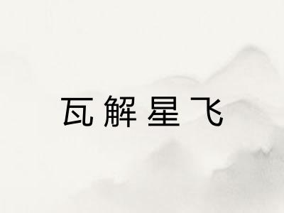 瓦解星飞