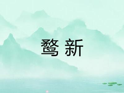 鹜新