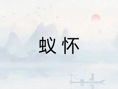 蚁怀