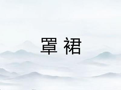 罩裙