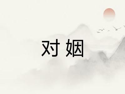 对姻