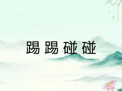 踢踢碰碰