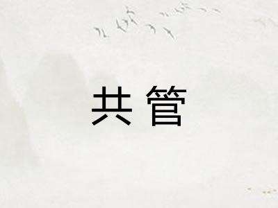 共管