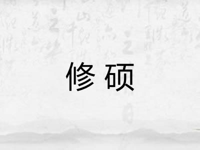 修硕