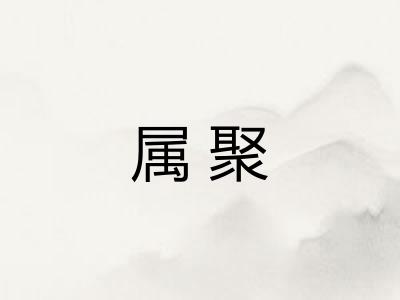 属聚