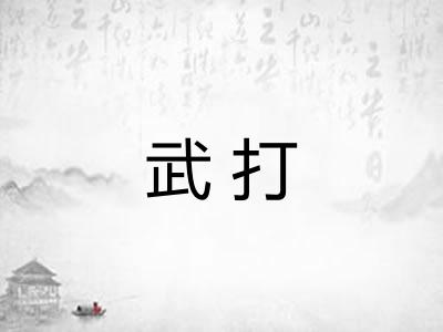 武打
