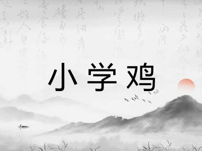 小学鸡