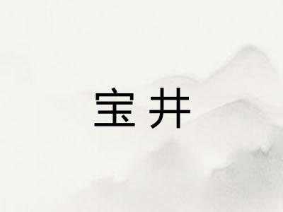 宝井