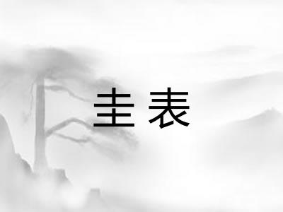 圭表