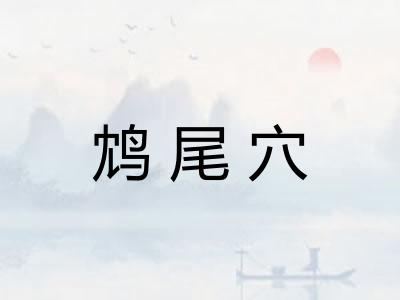 鸩尾穴