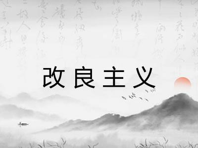 改良主义