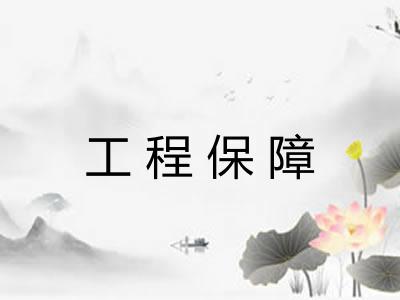 工程保障