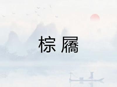 棕屩