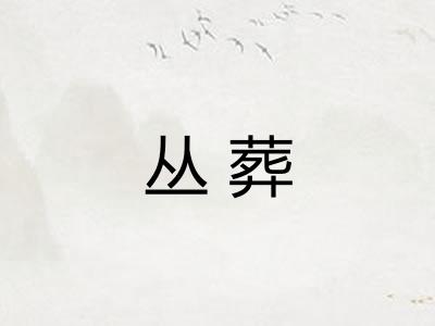 丛葬