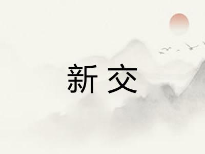 新交