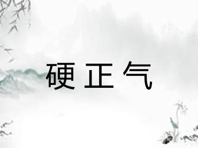 硬正气