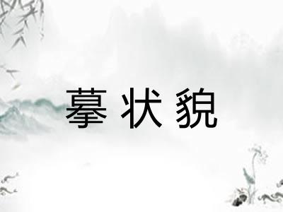 摹状貌
