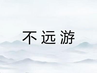 不远游