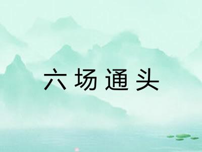 六场通头