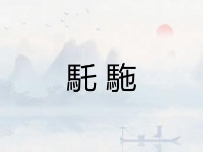 馲駞