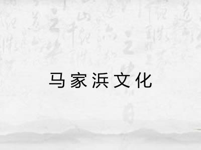 马家浜文化 马家浜文化