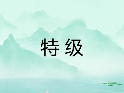 特级