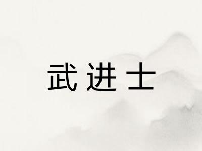 武进士