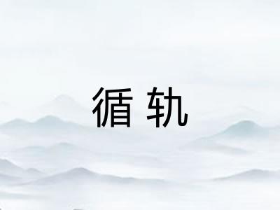循轨