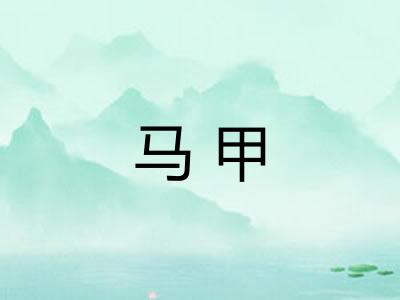 马甲