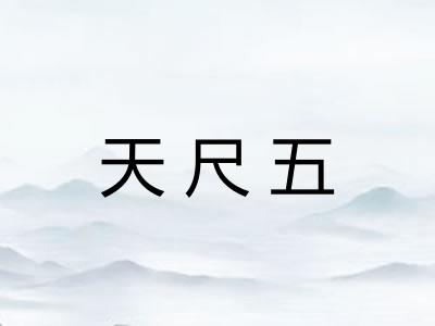 天尺五